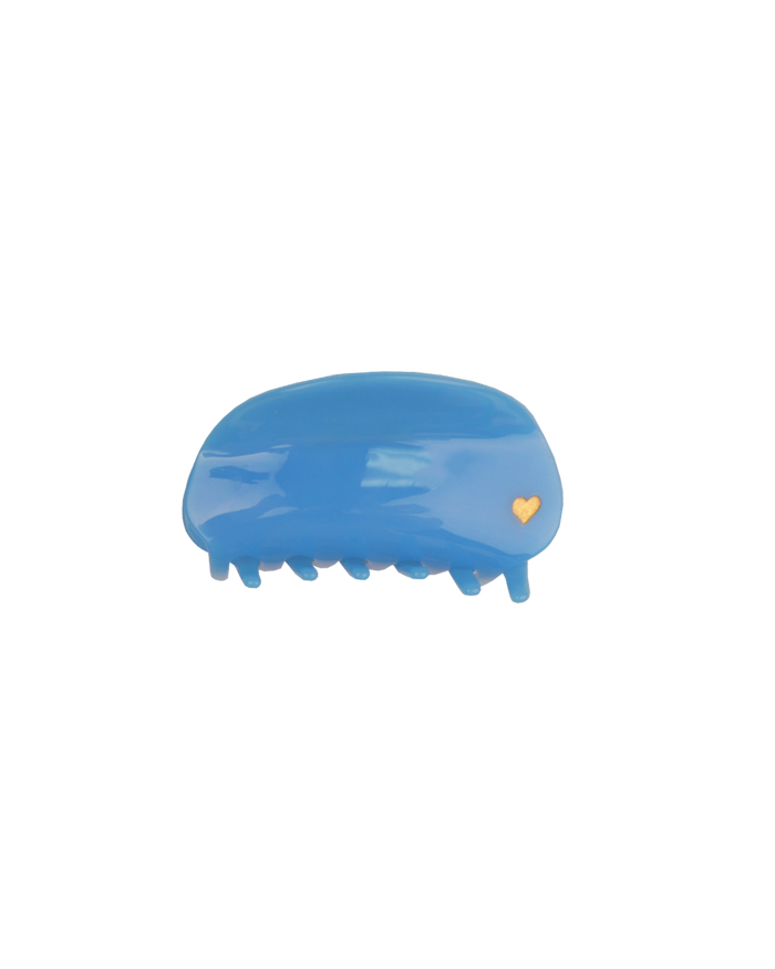 MARBLE HAIR CLAW BLUE
