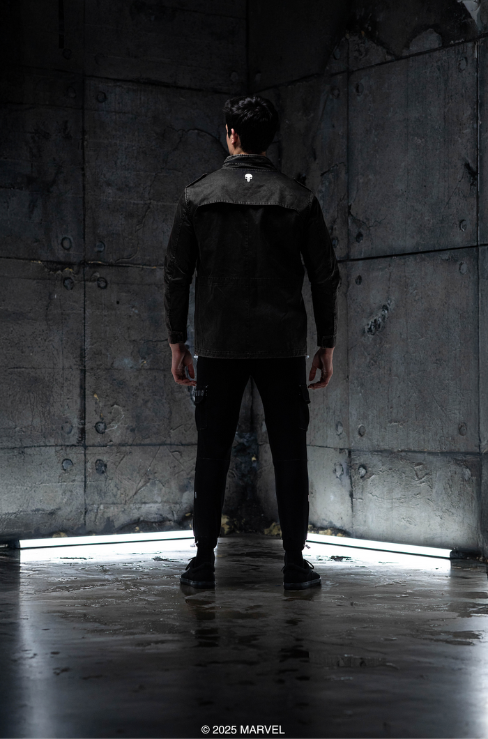 Marvel’s Punisher Outdoor Tactical Acid Washed Jacket 1 of 250
