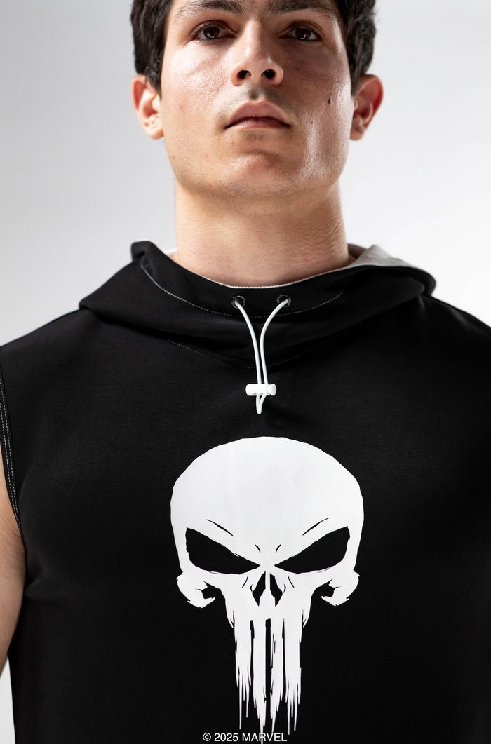 Marvel’s Punisher Performance Sleeveless Pullover Hoodie