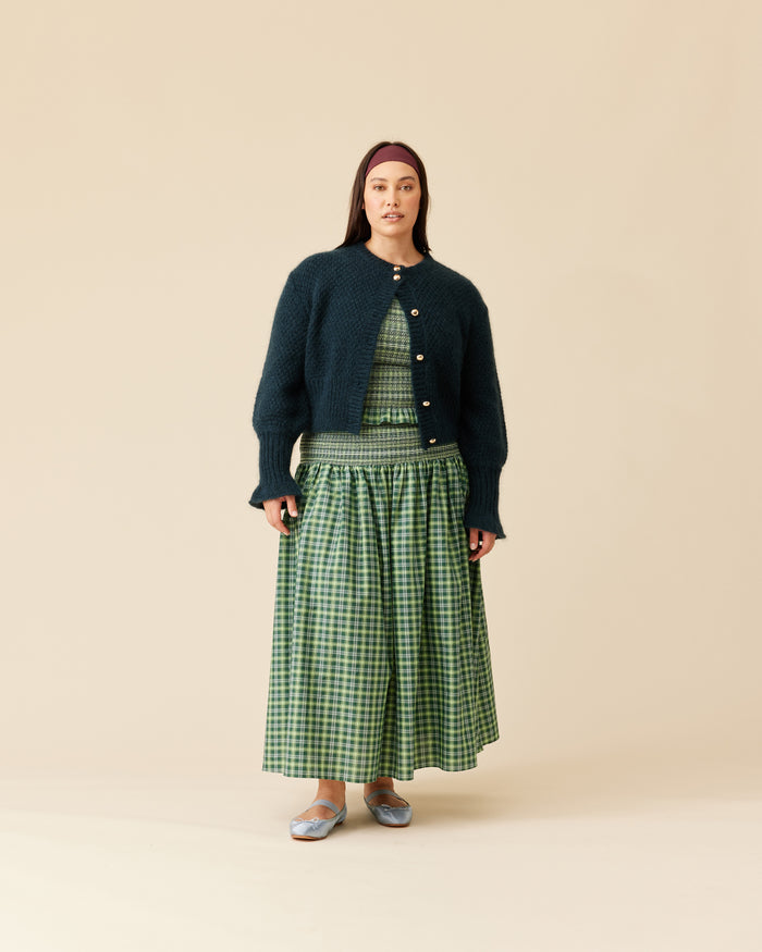 MATILDA CARDIGAN PETROL