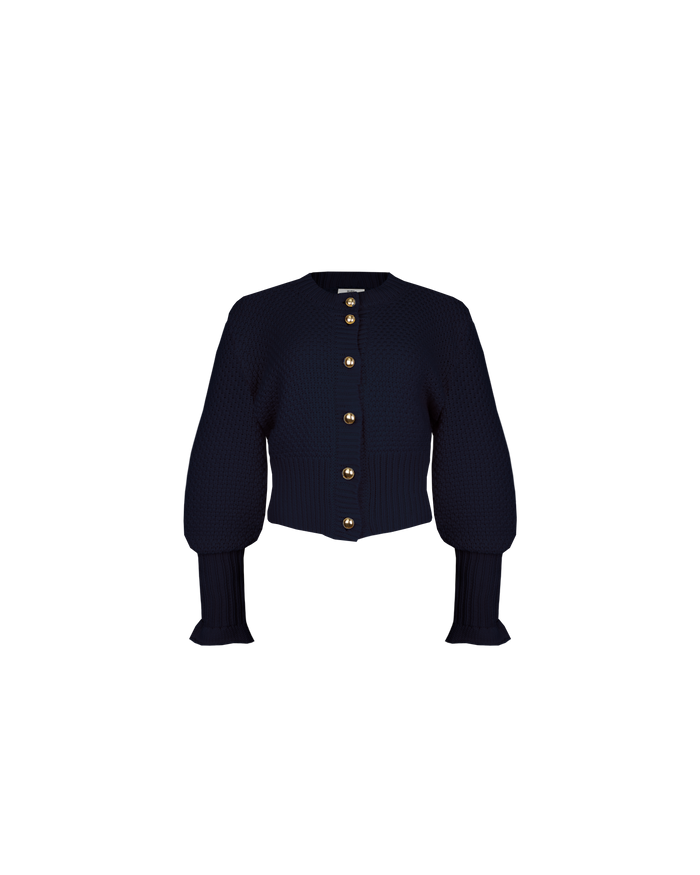 MATILDA COTTON CARDIGAN NAVY