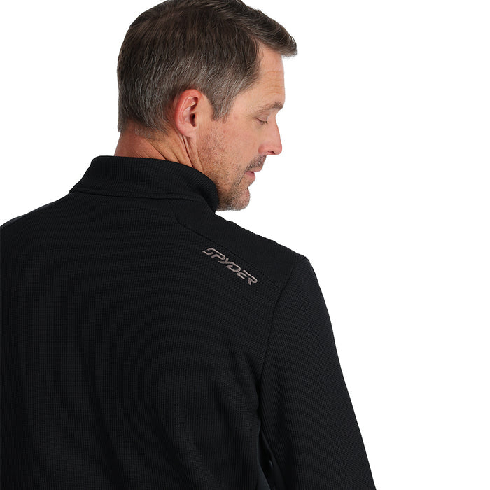 Men's Bandit Half Zip Jacket - Black
