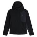 Mens Bandit Hooded Fleece Jacket - Black