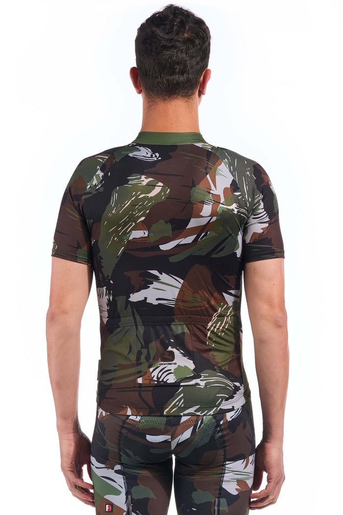 Men's Brush Camo Vero Pro Jersey by Giordana Cycling, , Made in Italy