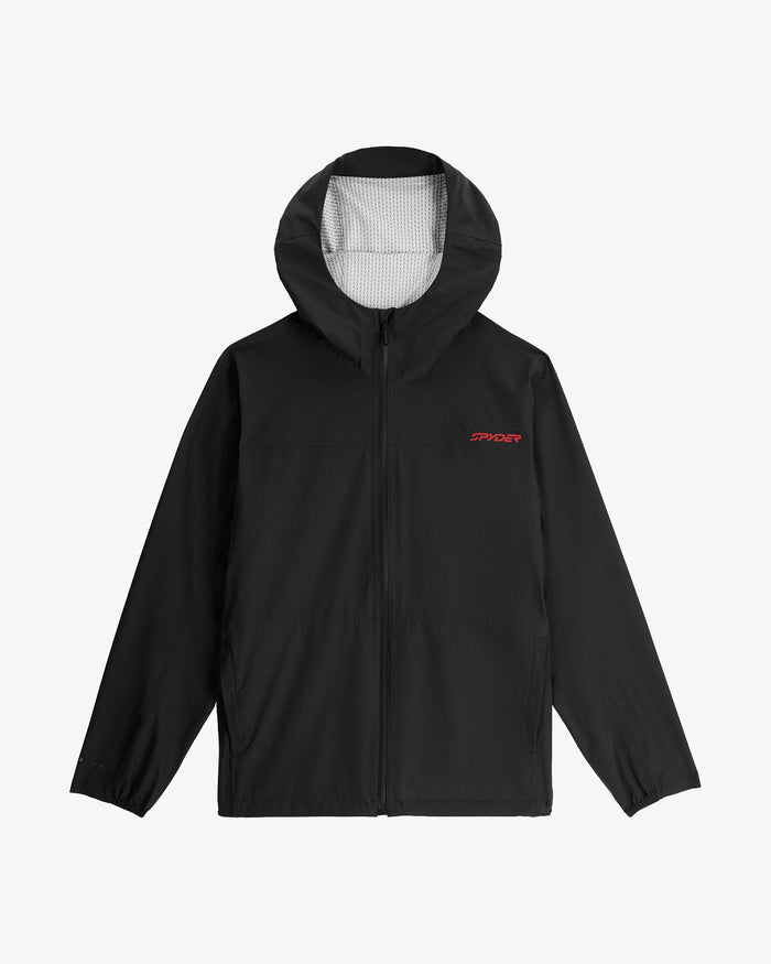 Men's Clutch Rain Shell Jacket - Black