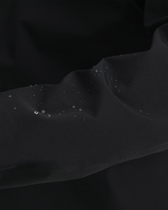 Men's Clutch Rain Shell Jacket - Black