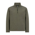 Men's Diamond Quilt Quarter Zip - Olive