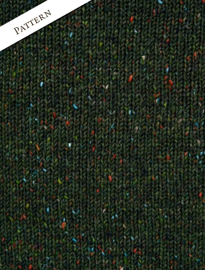 Men's Donegal Tweed 2 Button Sweater - Pattern