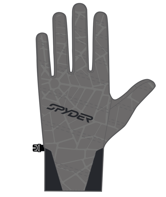 Mens Glissade Hybrid Gloves - Storm
