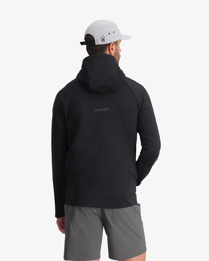 Men's Gridweb™ Fleece Hoodie - Black
