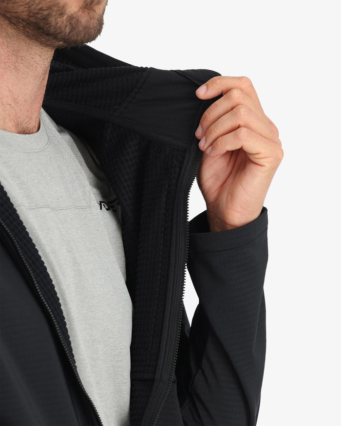 Men's Gridweb™ Fleece Hoodie - Black