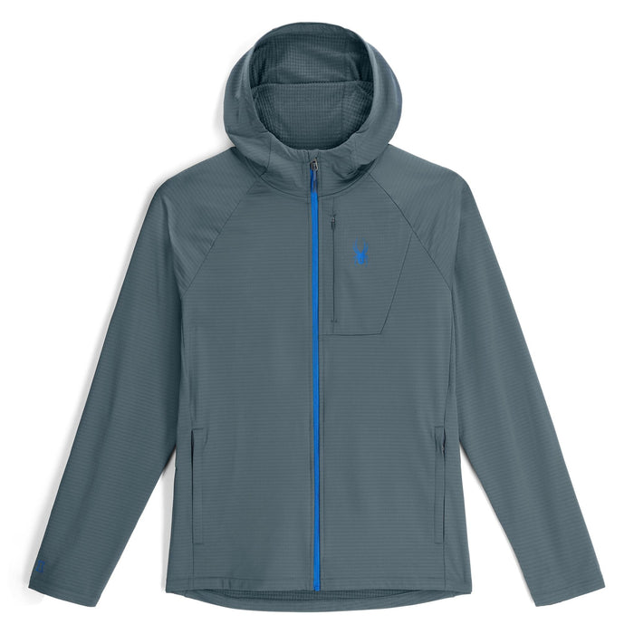Men's Gridweb™ Fleece Hoodie - Slate Blue
