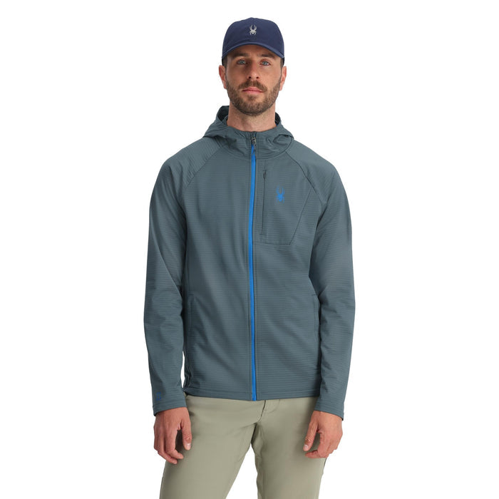 Men's Gridweb™ Fleece Hoodie - Slate Blue