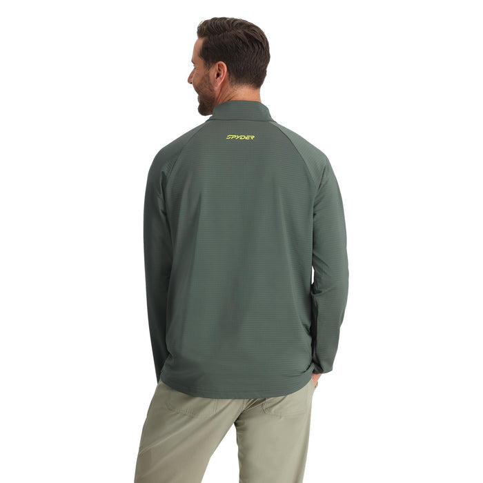 Men's GridWeb™ Half Zip Fleece - Dark Forest
