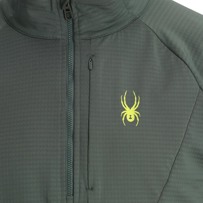 Men's GridWeb™ Half Zip Fleece - Dark Forest