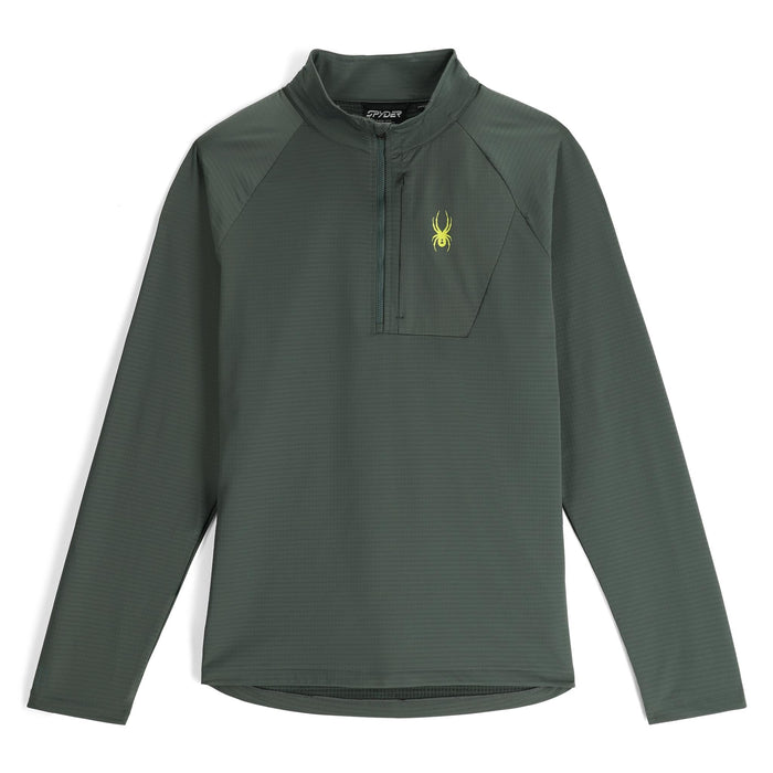 Men's GridWeb™ Half Zip Fleece - Dark Forest