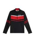 Men's Legacy Half Zip T-Neck - Black