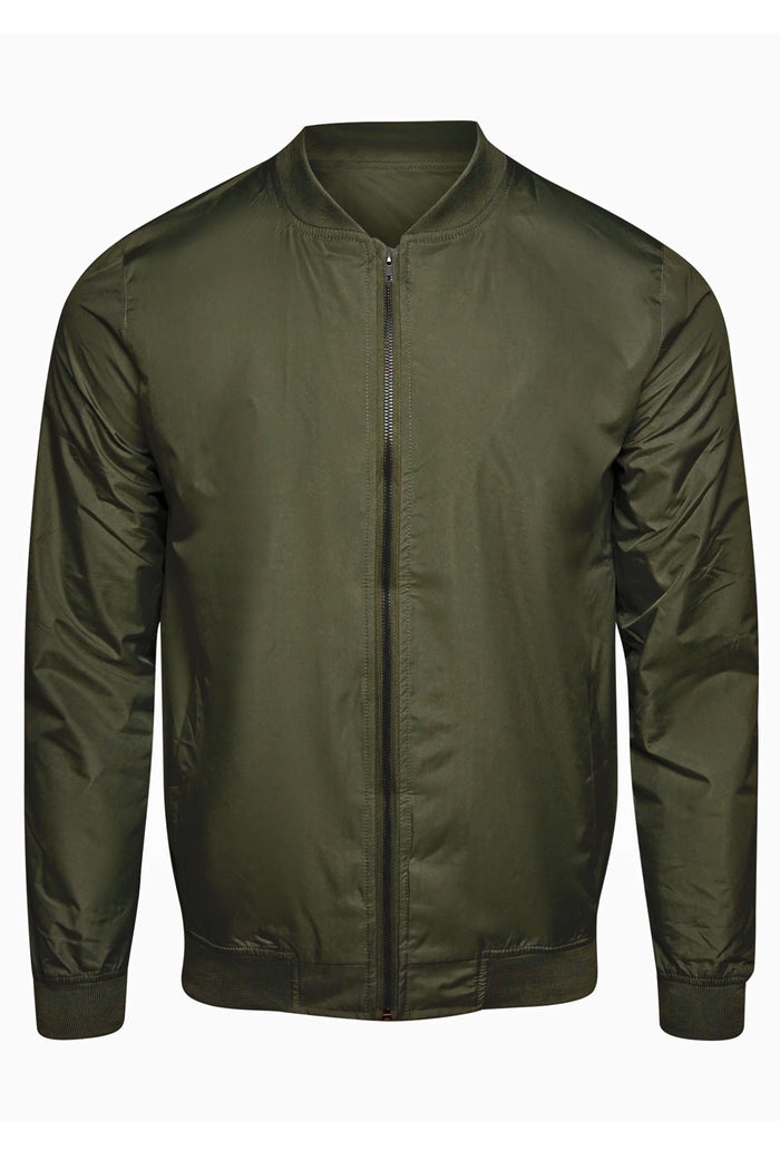 Men's Lightweight Mesh Lined Bomber Jacket