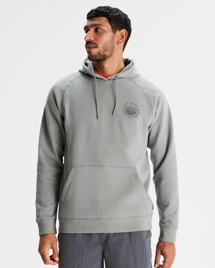 Men's OT Logo LT BB Hoodie - Light Moon