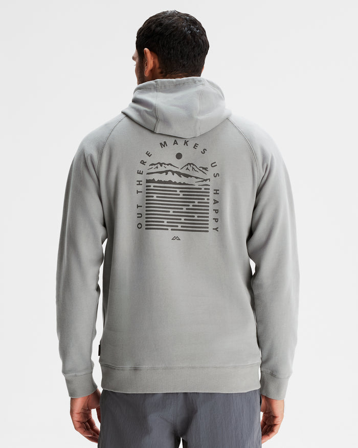 Men's OT Logo LT BB Hoodie - Light Moon
