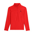 Men's Prospect Half Zip T-Neck - Spyder Red