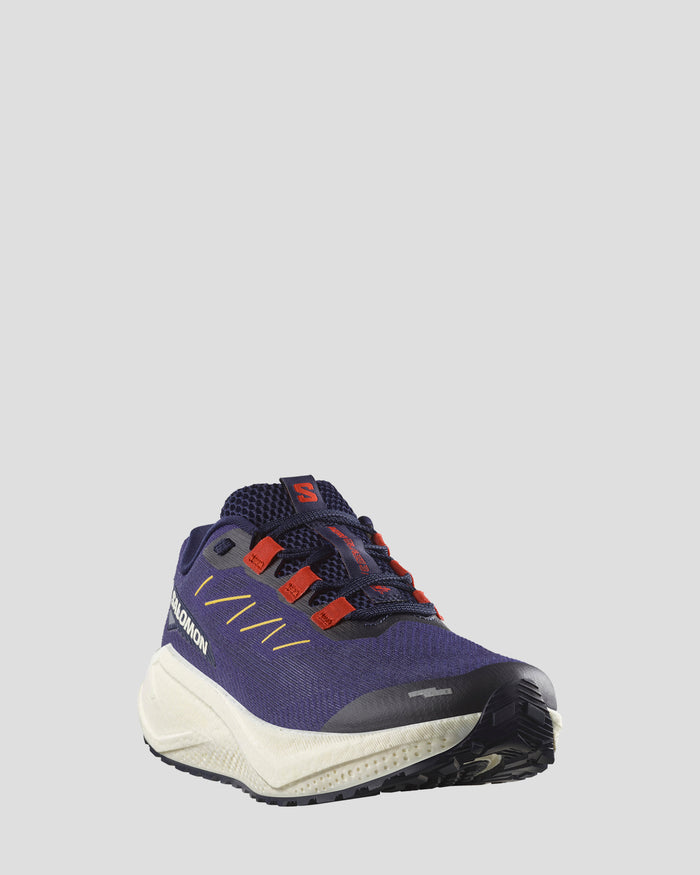 Men's Salomon Aero Blaze 3 GRVL - Astra lAura/Maritime Blue/Haute Red