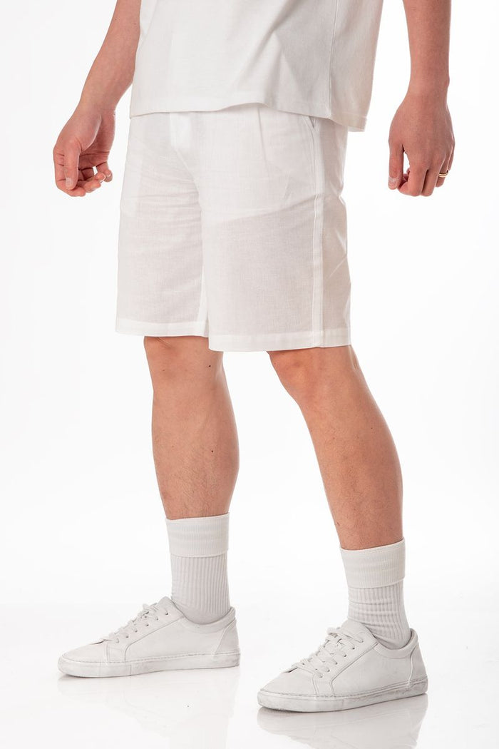 Men's Smart Fit Straight Leg Short – White
