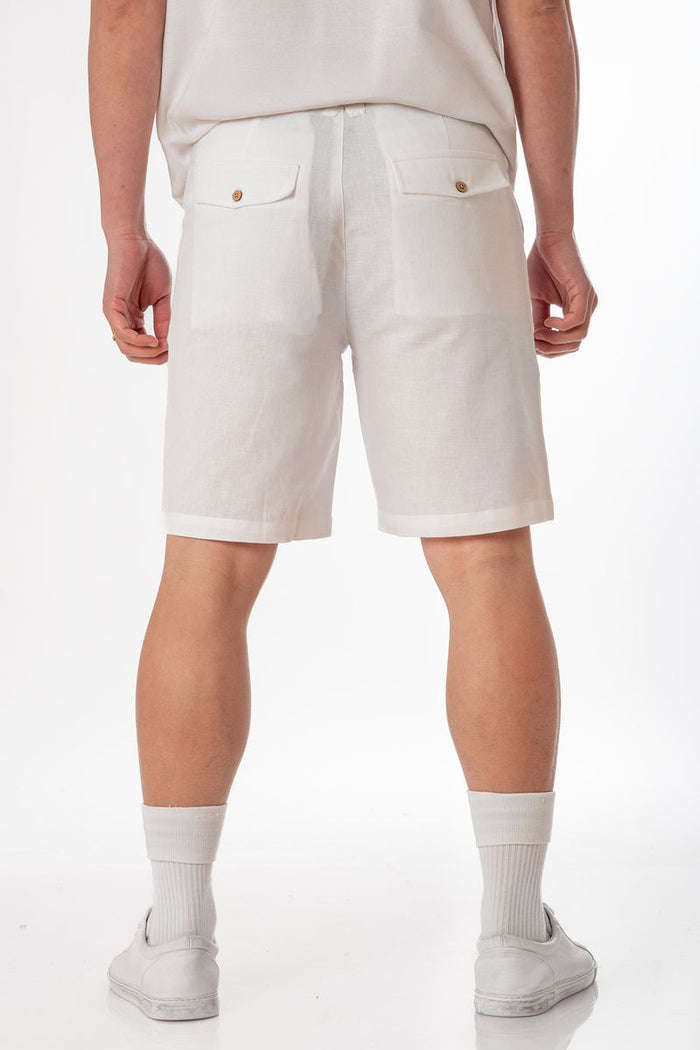 Men's Smart Fit Straight Leg Short – White