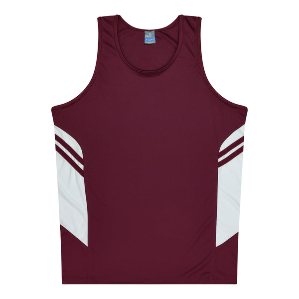 MAROONWHITE / SML