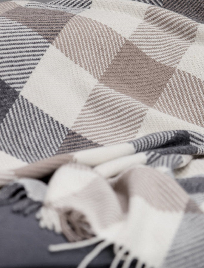 Merino Throw - Classic Check #color_classic-check