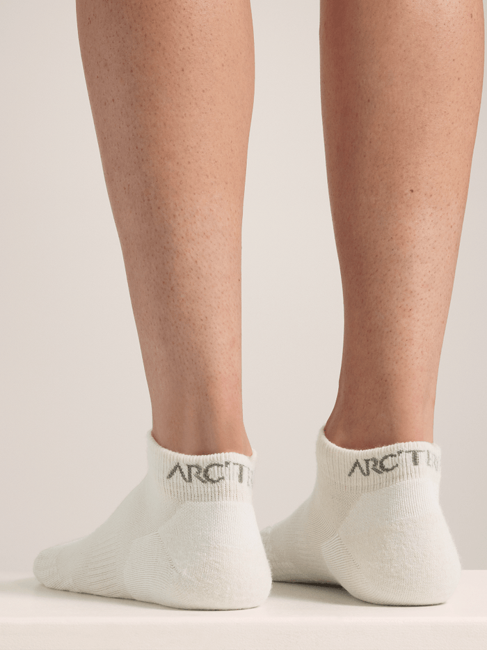 Merino Wool Low Cut Sock White - Arc'teryx Australia