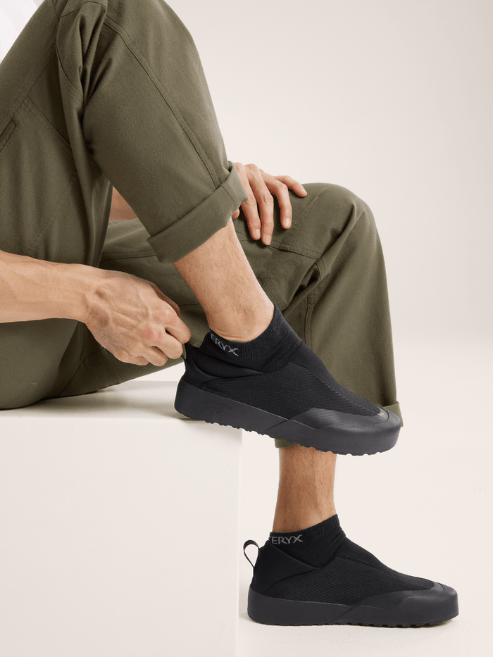 Merino Wool Low Cut Sock Black - Arc'teryx Australia