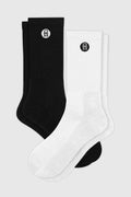 Mid Calf Socks - 2 Pack Accessories - Front