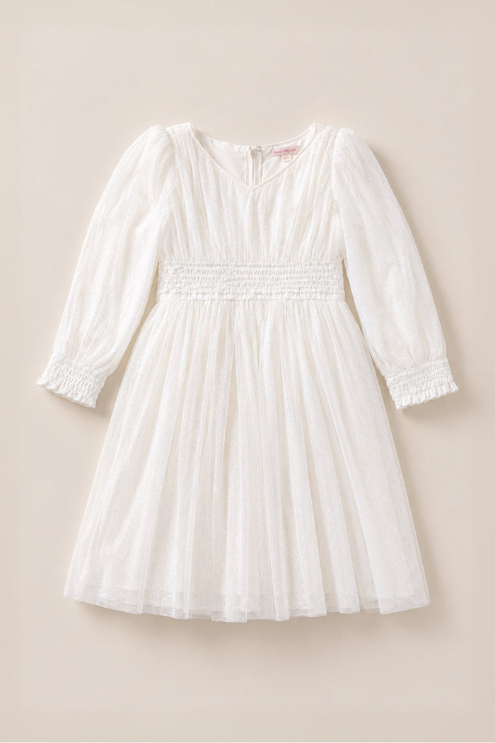 Mini Stella Dress in White