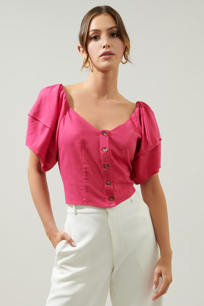 Mirabelle Puff Sleeve Top