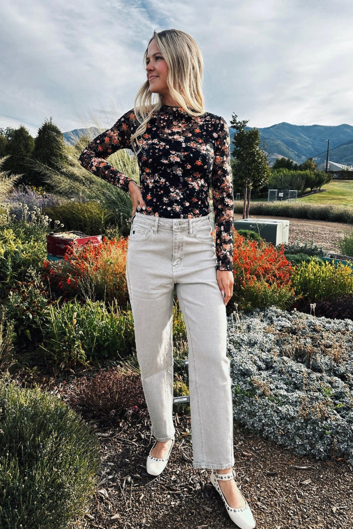Misty Hues High Rise Jeans - FINAL SALE