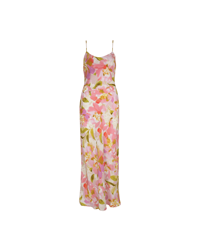 MORGAN SILK SLIP BALLET FLORAL