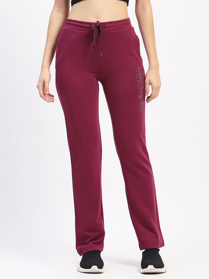 mSECRET Purple Track Bottoms with Drawstring Waist