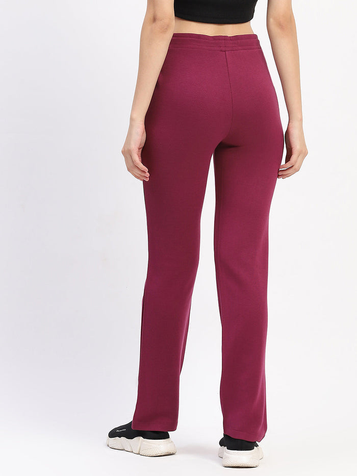mSECRET Purple Track Bottoms with Drawstring Waist