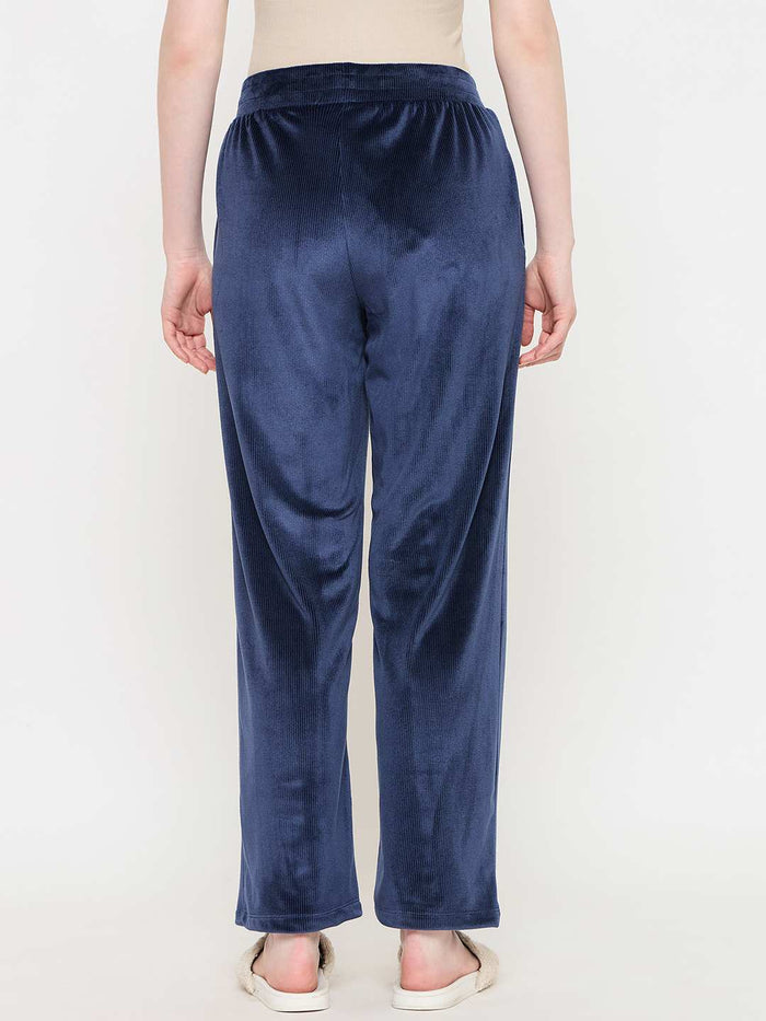 mSECRET Solid Blue Track Bottoms