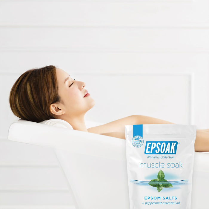 Muscle Soak Eucalyptus & Peppermint Epsom Salt 2 lb