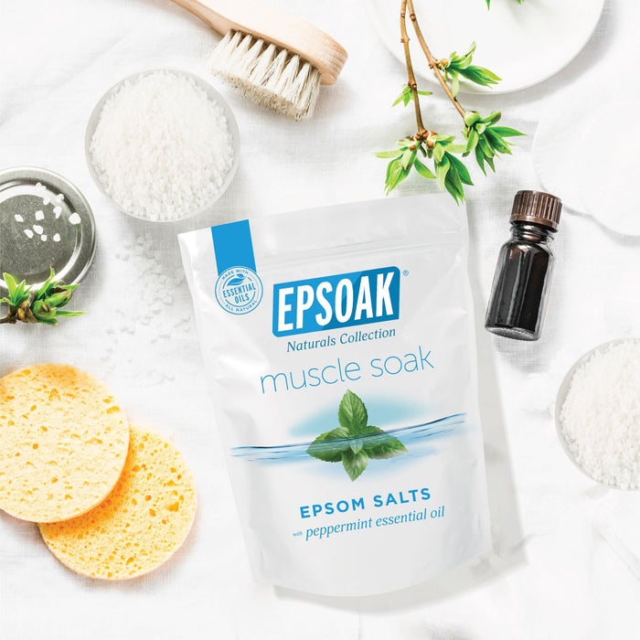 Muscle Soak Eucalyptus & Peppermint Epsom Salt 2 lb