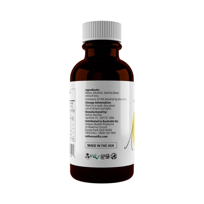 NATIVE VANILLA Pure Vanilla Extract 100ml - L'Organic