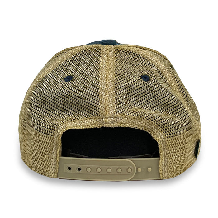 Navy Arch Old Favorite Trucker Hat (Navy Field Camo)