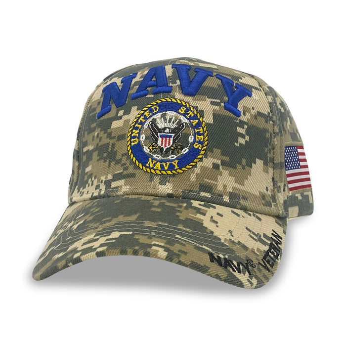Navy Seal Veteran Digital Camo Hat (Camo)