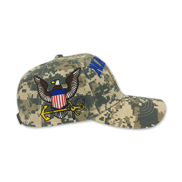 Navy Seal Veteran Digital Camo Hat (Camo)