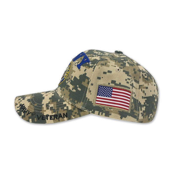 Navy Seal Veteran Digital Camo Hat (Camo)