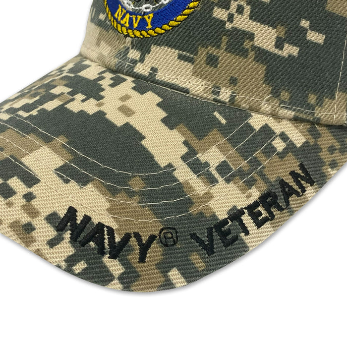 Navy Seal Veteran Digital Camo Hat (Camo)