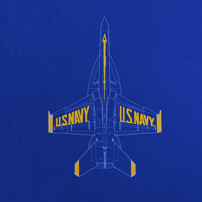 Navy Under Armour Blue Angels T-Shirt (Royal)