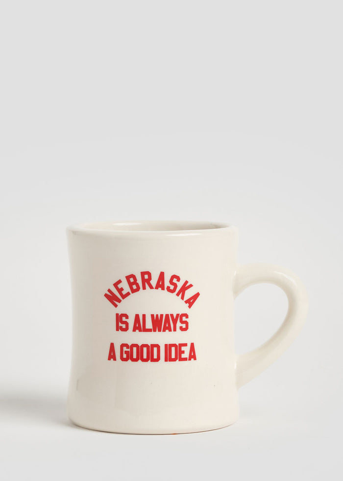 Nebraska Is Always A Good Idea Diner Mug